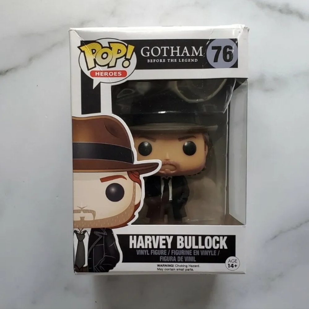 Funko Pop! Heroes: Gotham: Before the Legend - Harvey Bullock #76